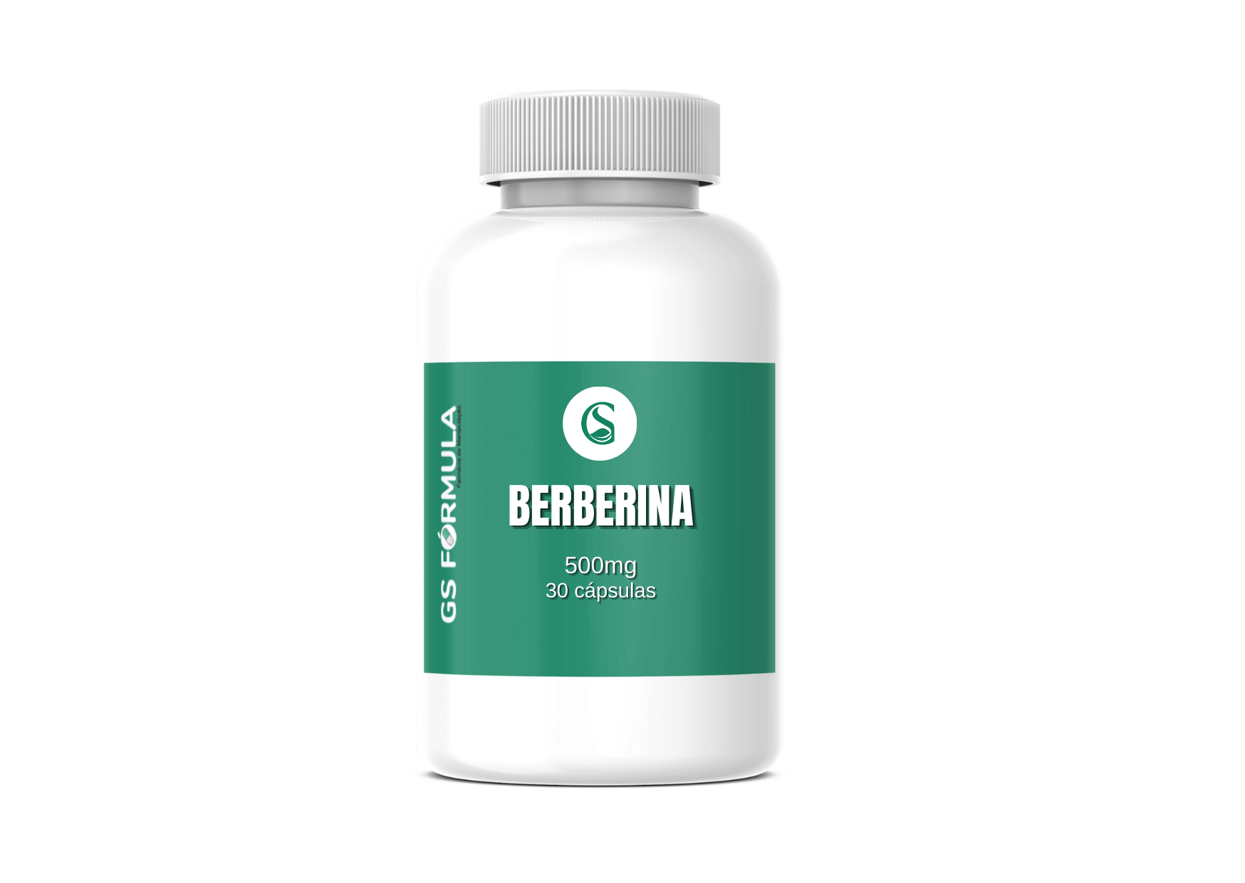 Berberina 500mg - 30 Cápsulas