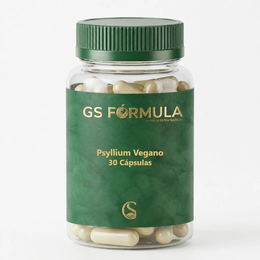 Psyllium Vegano 30 Cápsulas